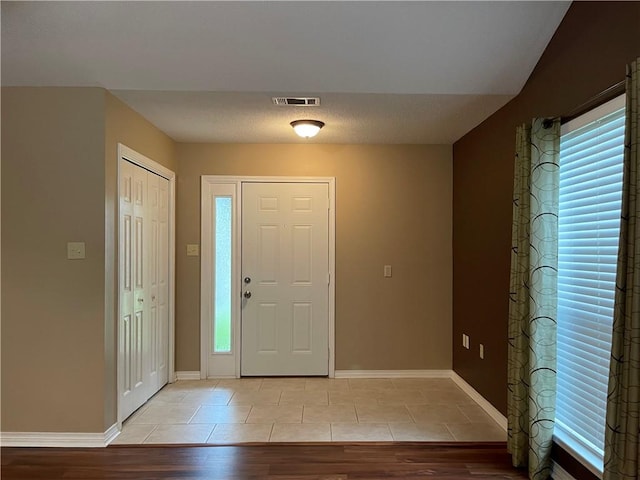 entryway featuring light hardwood / wood-style flooring