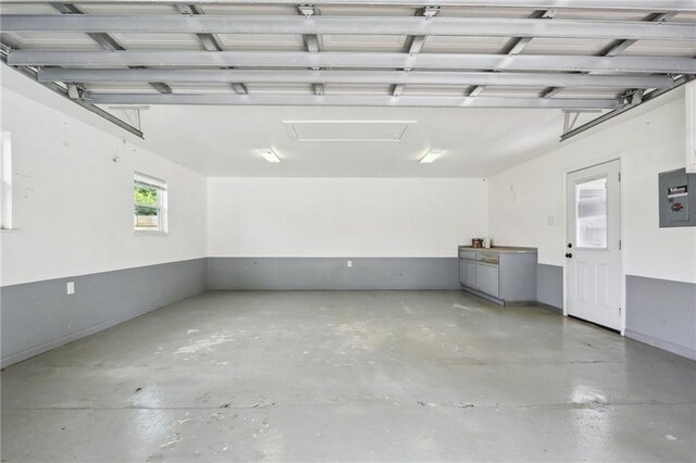 205 Stonehaven Dr, Belle Chasse, LA 70037 - garage featuring electric panel
