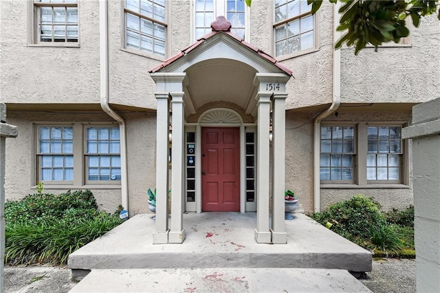 view of property entrance