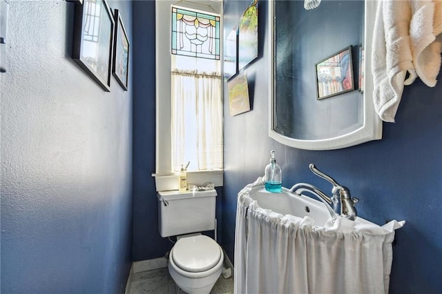 bathroom with toilet