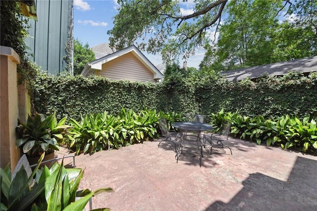 view of patio / terrace