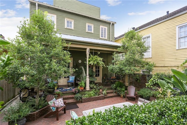 exterior space featuring a patio area