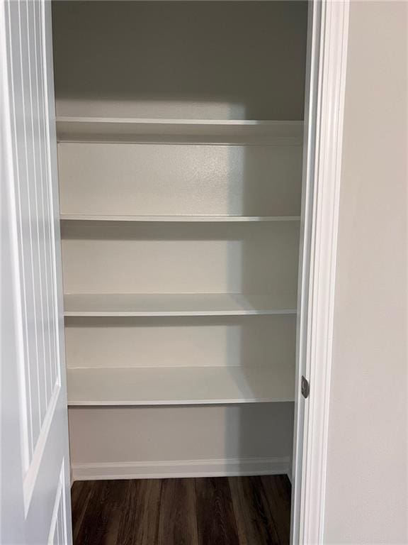 view of closet