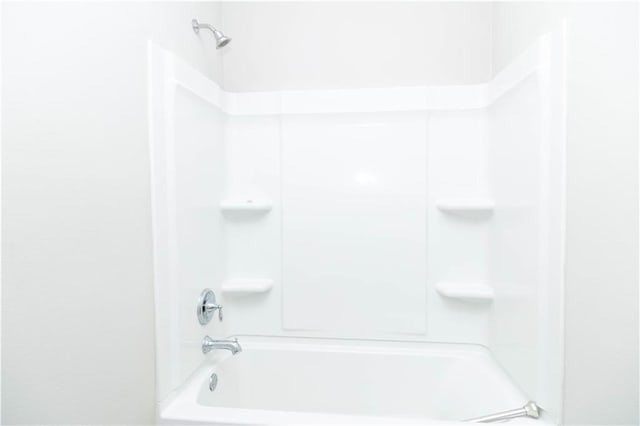 bathroom featuring bathtub / shower combination