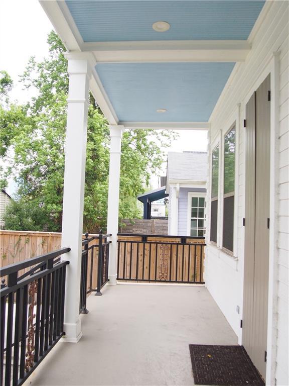 154749 N Galvez St, New Orleans, LA 70119 - view of covered porch