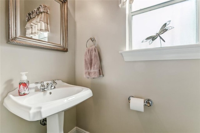 bathroom with sink