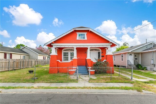 view of bungalow-style house