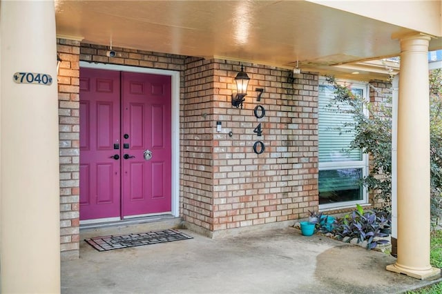 view of entrance to property