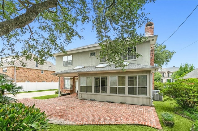 view of rear view of house