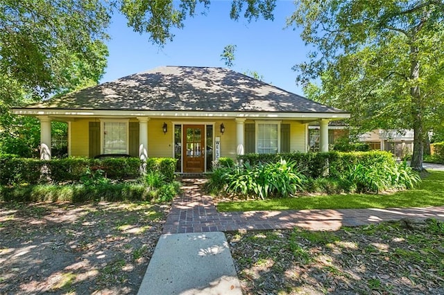 317 W Queensbury Dr, Slidell, LA 70461 - view of front of property with a porch