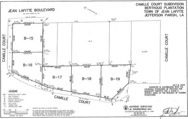 LOT19 Camille Ct, Jean Lafitte LA, 70067 land for sale