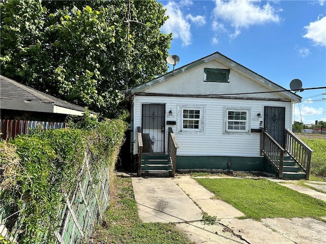 view of bungalow-style house