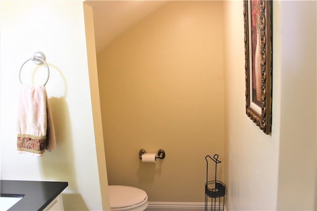 3805 Houma Blvd Unit C201, Metairie, LA 70006 - half bathroom featuring vanity and toilet