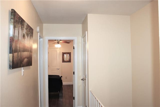 3805 Houma Blvd Unit C201, Metairie, LA 70006 - hall featuring wood finished floors and baseboards