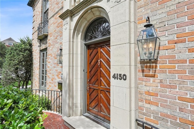 view of property entrance