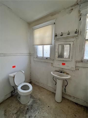 bathroom with toilet