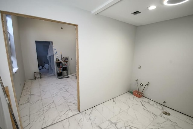 1936-1938 Franklin Ave, New Orleans, LA 70117 - laundry room with light marble finish flooring