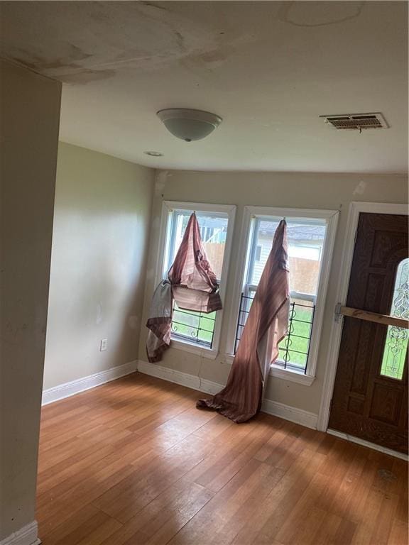 2428 Independence St, New Orleans, LA 70117 - interior space featuring light hardwood / wood-style flooring