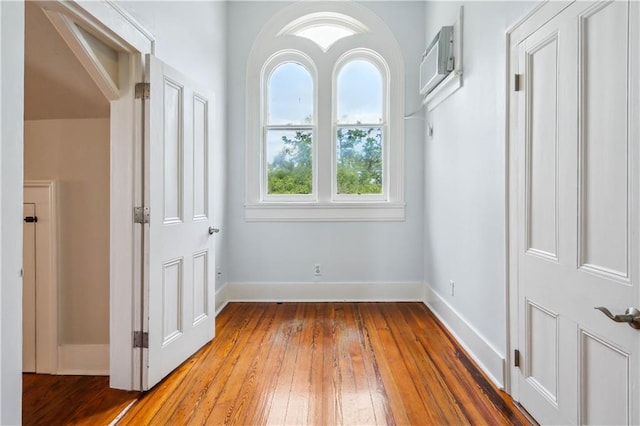 interior space featuring hardwood / wood-style flooring