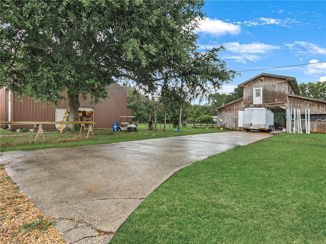 view of yard