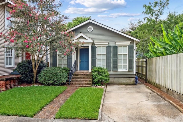 view of bungalow