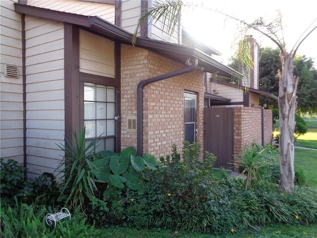 view of property exterior