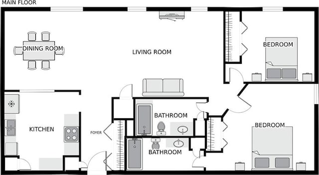 view of layout