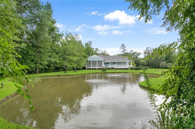 property view of water