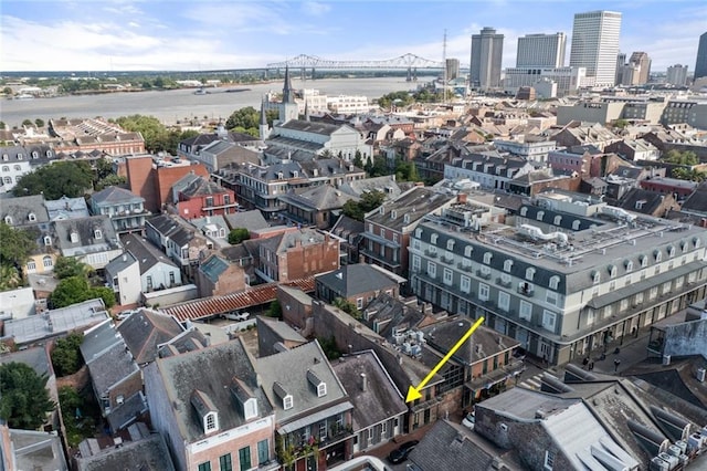 810 Bourbon St, New Orleans, LA 70116 - drone / aerial view of a notable bridge