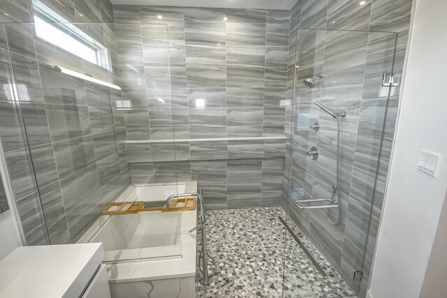 4317 Anthony St, Metairie, LA 70001 - bathroom with a shower stall