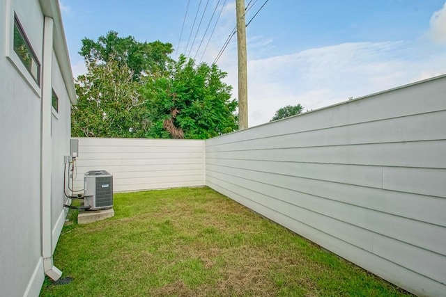 4317 Anthony St, Metairie, LA 70001 - view of yard with central air condition unit