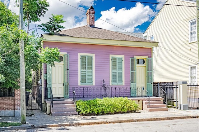 view of bungalow-style home