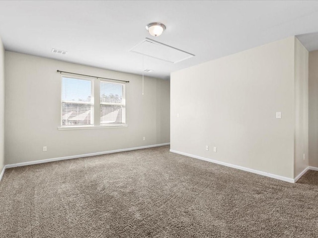 empty room featuring carpet floors