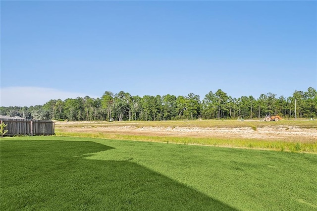 view of community with a yard