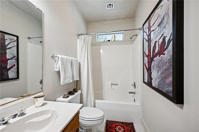 1034 Foy St, Mandeville, LA 70448 - bathroom with shower / tub combo, vanity, and toilet