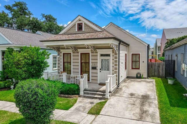 view of bungalow