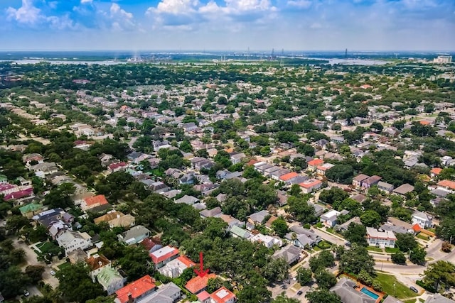 aerial view