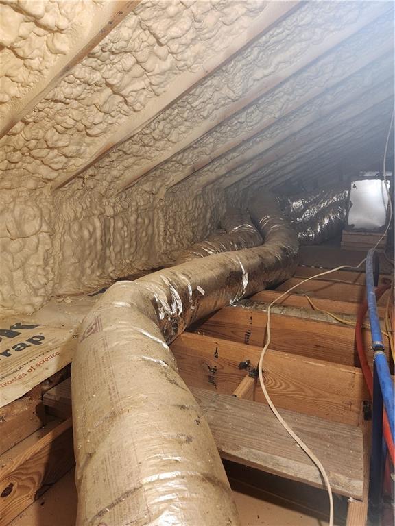 84653 Camus Ln, Covington, LA 70435 - view of unfinished attic