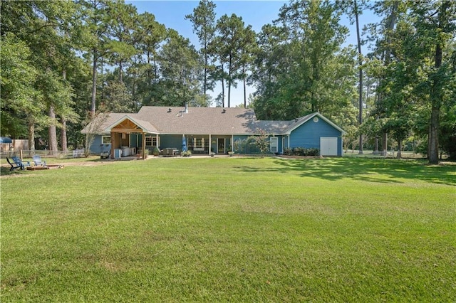 3 Pipes Loop, Covington, LA 70435 - exterior space with a ceiling fan