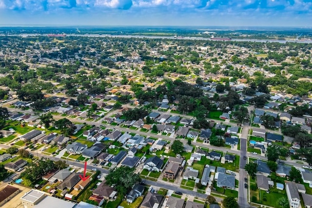 aerial view