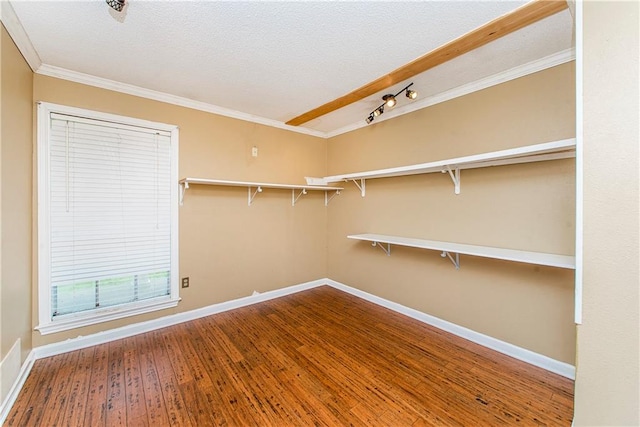 interior space featuring hardwood / wood-style flooring