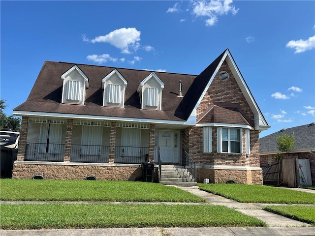 view of front of home featuring a porch