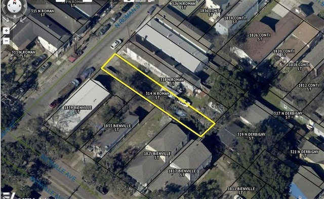 314 N Roman St, New Orleans LA, 70112 land for sale