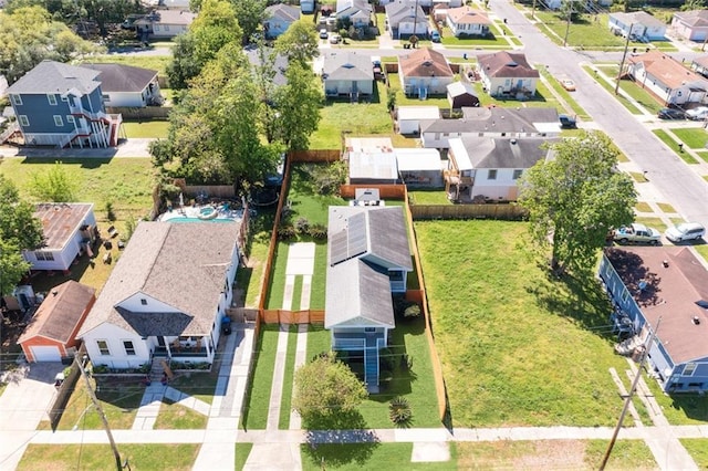 6226 Lafaye St, New Orleans, LA 70122 - birds eye view of property with a residential view