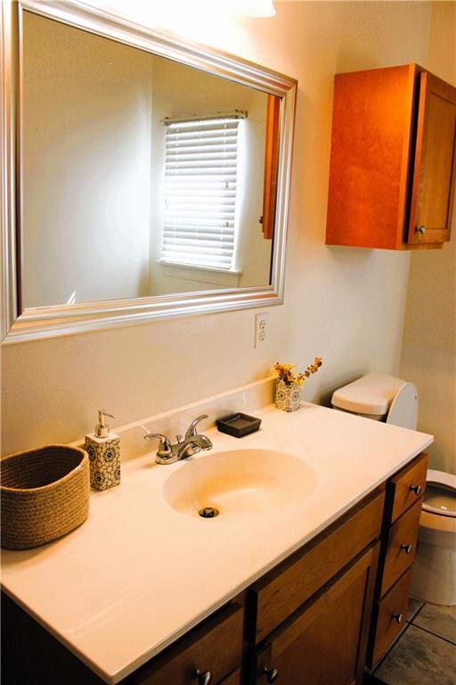 6226 Lafaye St, New Orleans, LA 70122 - bathroom with vanity and toilet