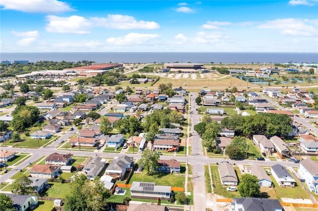 6226 Lafaye St, New Orleans, LA 70122 - drone / aerial view featuring a residential view and a water view