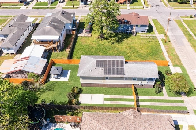 6226 Lafaye St, New Orleans, LA 70122 - birds eye view of property featuring a residential view