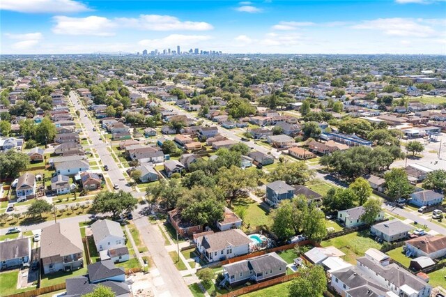 6226 Lafaye St, New Orleans, LA 70122 - drone / aerial view featuring a residential view