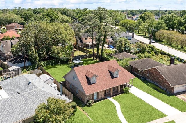 3738 Somerset Dr, New Orleans, LA 70131 - drone / aerial view with a residential view