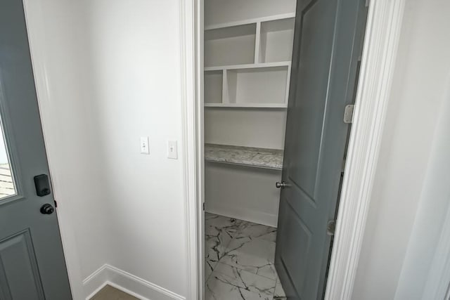 view of closet